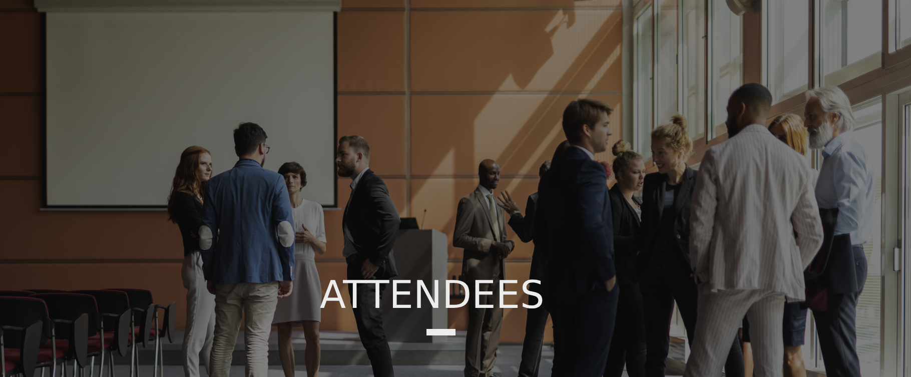 people talking in a conference room